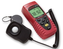 LUXOMETRO SEMIPROFESIONAL AMPROBE LED ALC2000 ALCOMAX EQUIPOS DE MEDICION